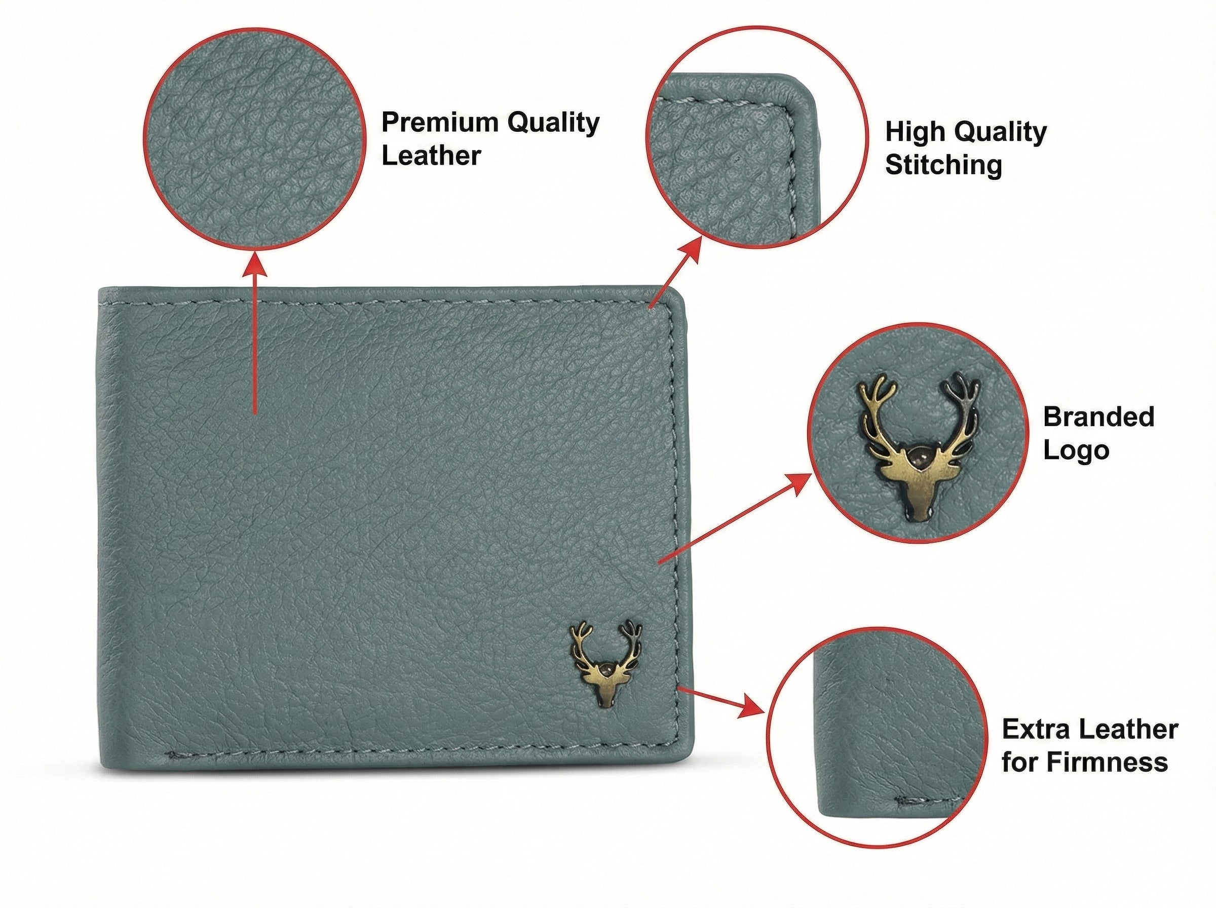 Piel Fina RFID Protected Genuine Leather Wallet for Men – Premium Slim Bi-Fold Men’s Wallet